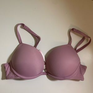 Pink super push up bra